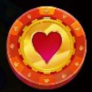 Hearts symbol in Super X slot