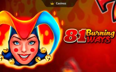 81 Burning Ways slot