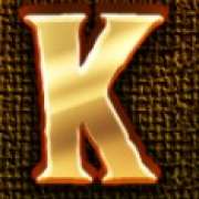 K symbol in Gods of Rock slot
