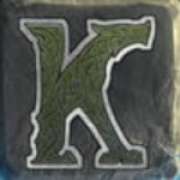 K symbol in Asgardian Stones slot