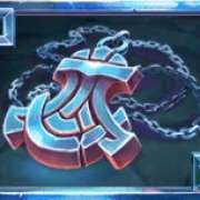 Blue amulet symbol in Hammer Gods slot