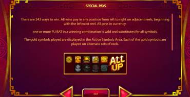 88 Fortunes: Unique features