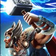 Thor symbol in 2 Gods: Zeux VS Thor slot