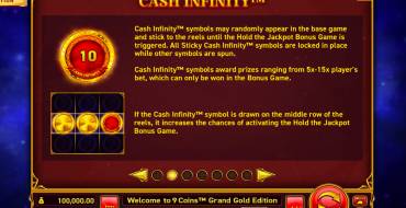 9 Coins Grand Gold Edition: Unique features