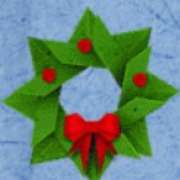 Wreath symbol in Christmas in Papertown slot