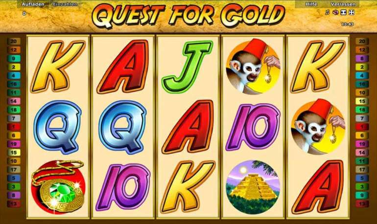 in Quest for Gold Quest for Gold