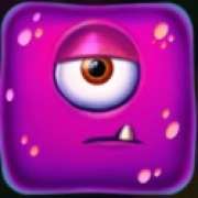 Purple monster symbol in Space Miners slot