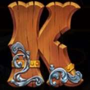K symbol in Western Tales slot