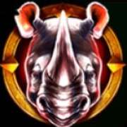Rhinoceros symbol in African Rampage slot
