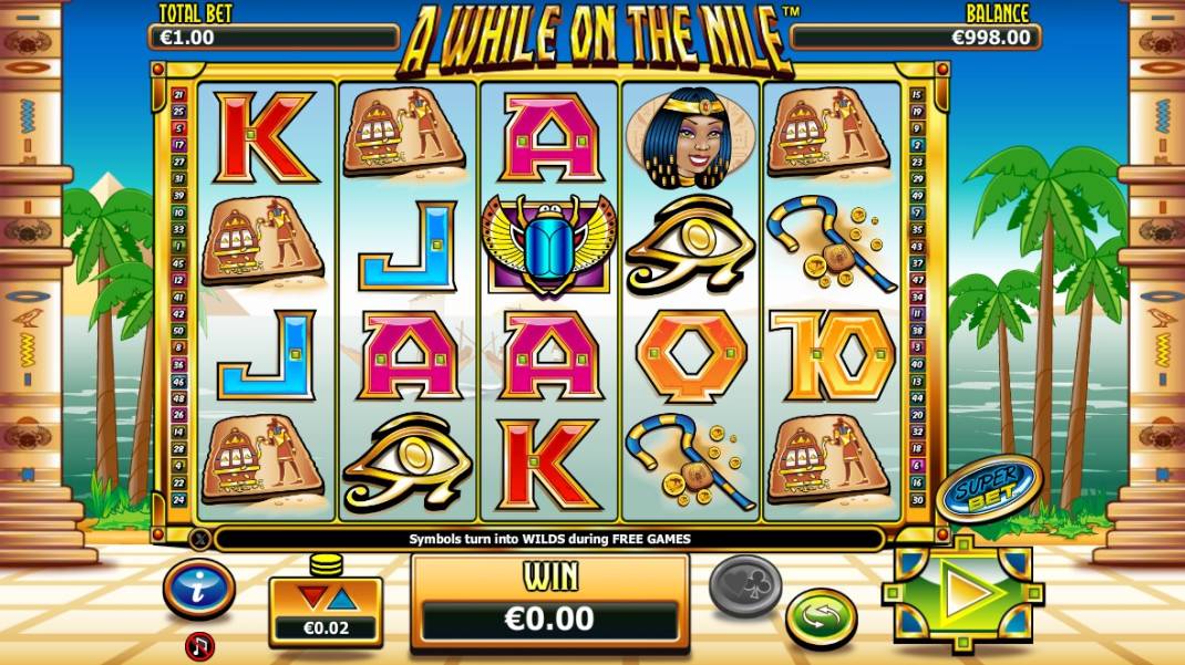 A While on the Nile slot