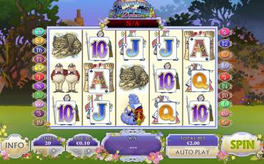 Adventures in Wonderland Deluxe slot