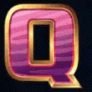 Q symbol in Silver Lion Feature Ball slot