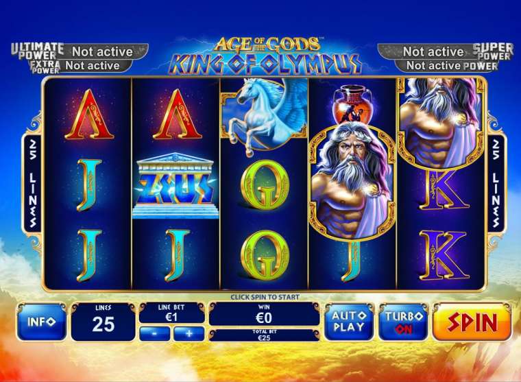 Play Age of the Gods: King of Olympus slot