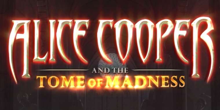 Play Alice Cooper and the Tome of Madness slot