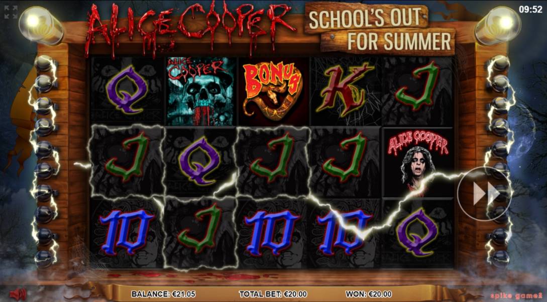 Alice Cooper: School’s Out For Summer slot