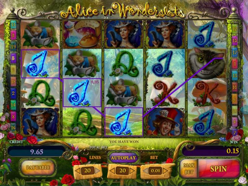 Alice in Wonderslots slot