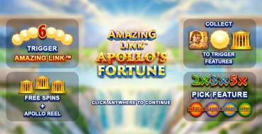 Amazing Link Apollo's Fortune: Unique features
