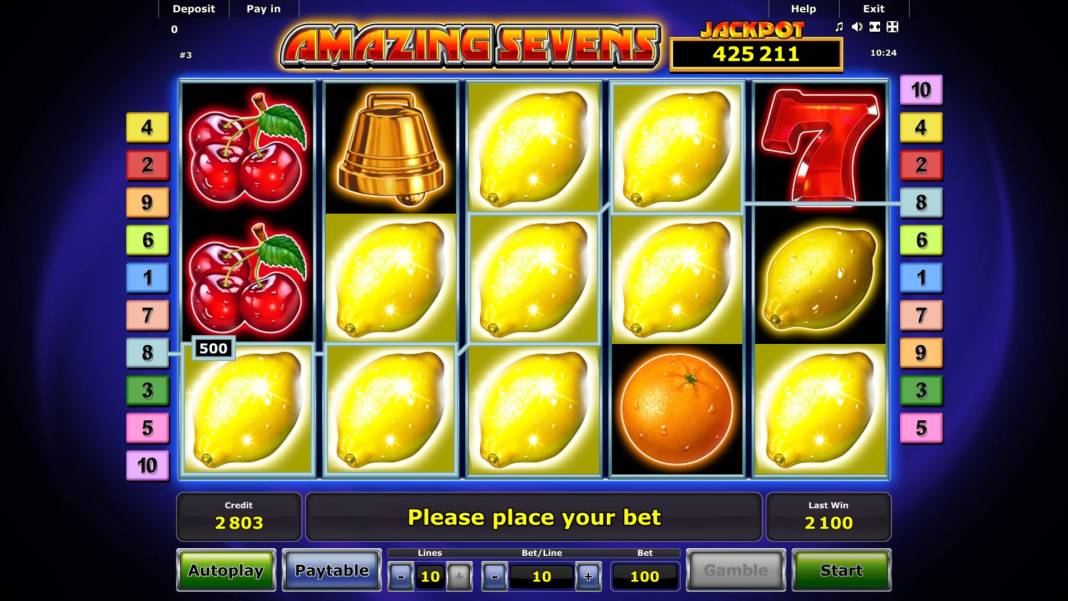Amazing Sevens slot