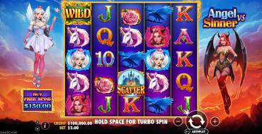 Angel vs Sinner: Slot machine