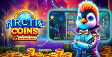 Arctic Coins: Running Wins: Slot machine