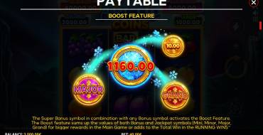Arctic Coins: Running Wins: Unique features