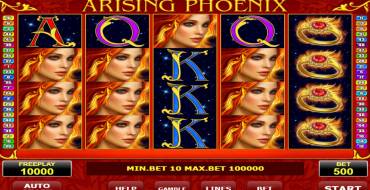 Arising Phoenix: Slot machine