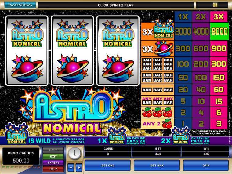Play Astronomical slot