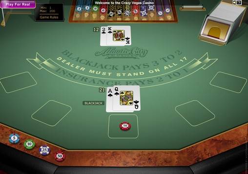 Atlantic City Blackjack Gold online