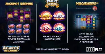 Atlantis Megaways: Slot machine