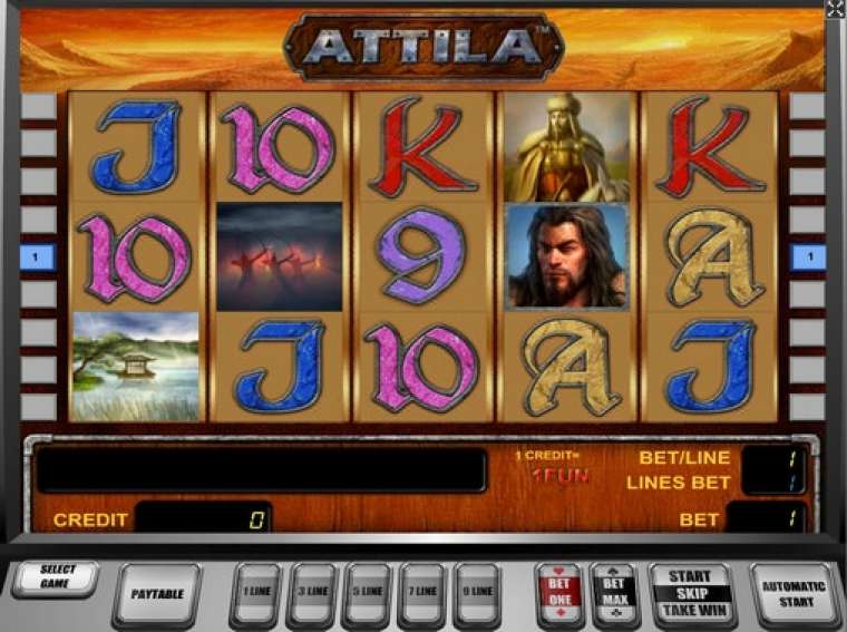 Play Attila slot