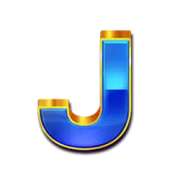 Symbol J symbol in Late Night Win slot