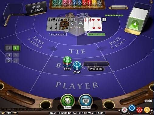 Baccarat online
