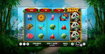 Bamboo Grove: Slot machine