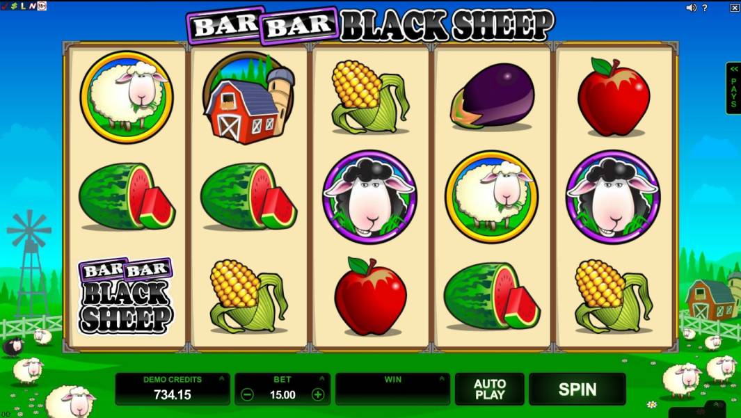 Bar Bar Black Sheep – 5 Reel slot