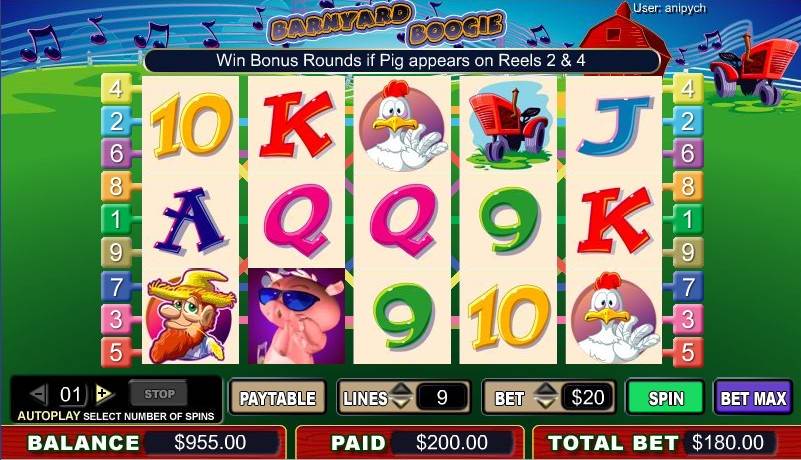 Barnyard Boogie slot