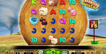 Barnyard Twister: Slot machine