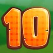 10 symbol in Pumpkin Patch slot