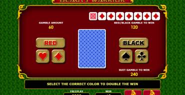 Beauty Warrior: Risk game