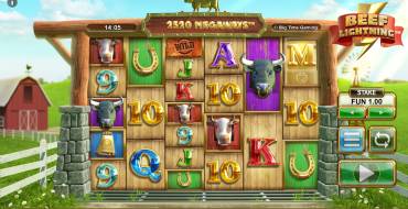 Beef Lightning Megaways: Slot machine