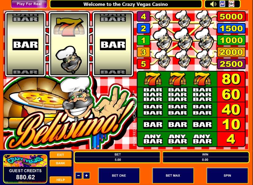 Belissimo slot