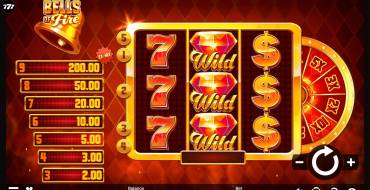 Bells of Fire: Slot machine