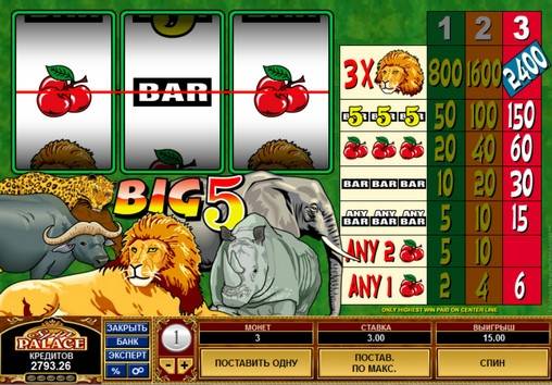 Big 5 slot