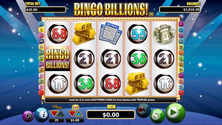 Play Bingo Billions! slot