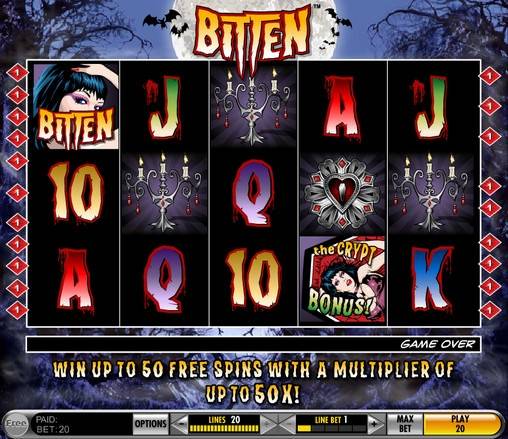 Bitten slot