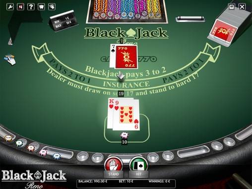 Blackjack Reno online