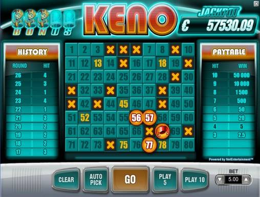 Bonus Keno