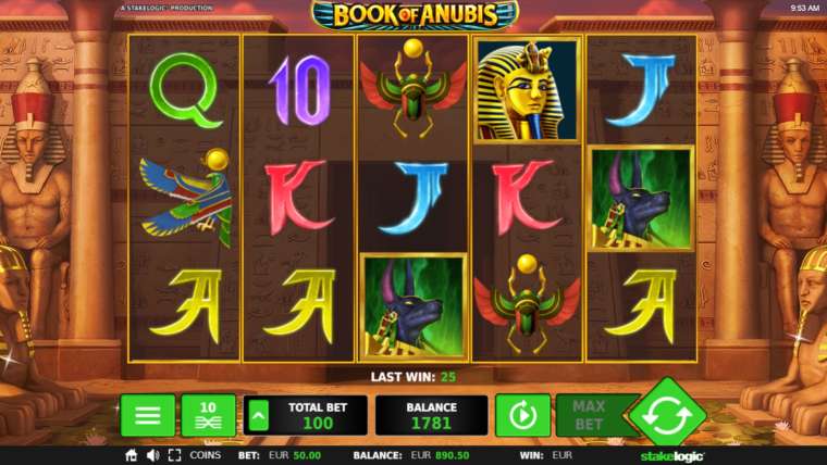Play Book of Anubis slot