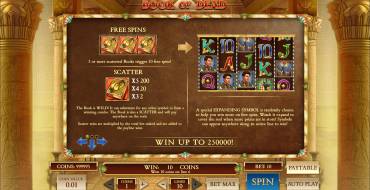 Book of Dead: Bonuses