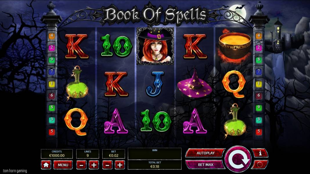 Book of Spells slot