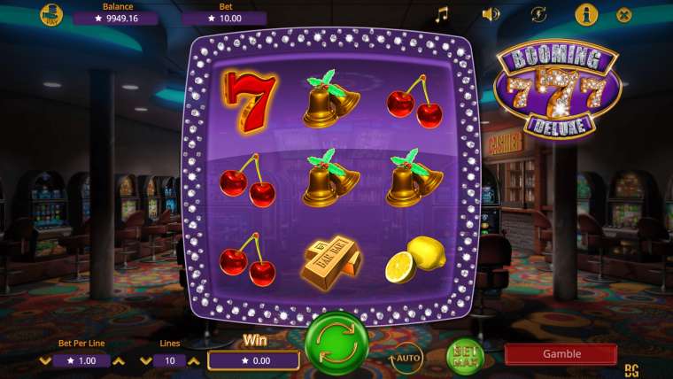 Play Booming 777 Deluxe slot